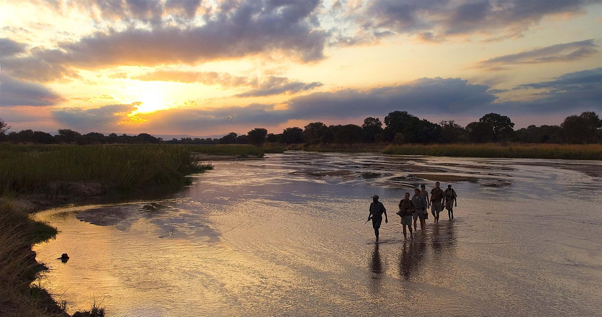 walking-safaris-hwange-national-park-zimbabwe Walking safari in Hwange National Park