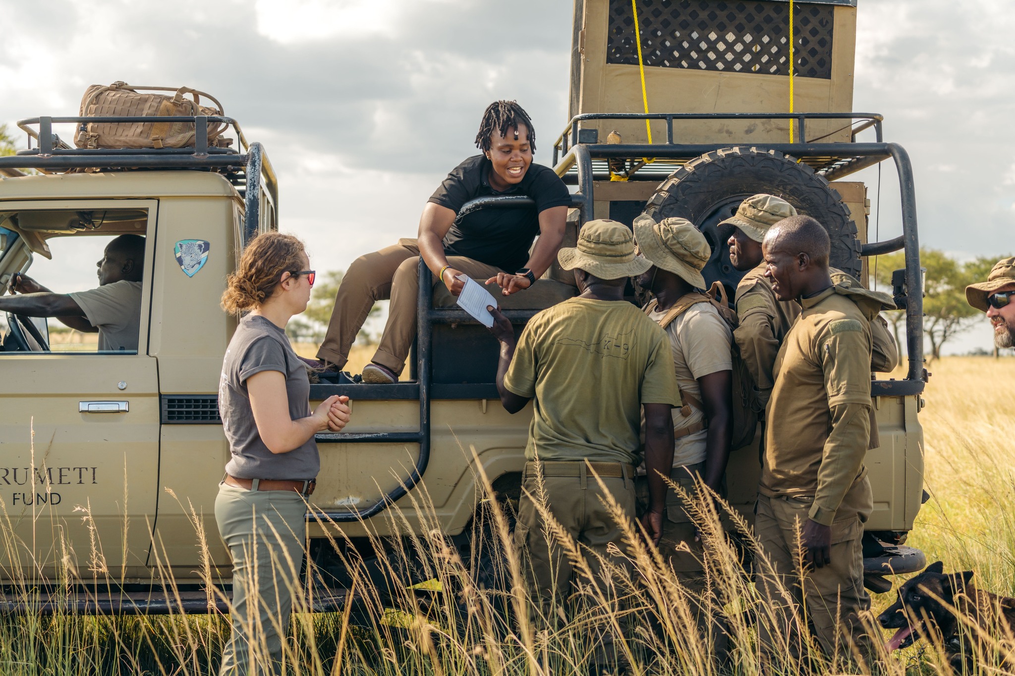 Grumeti Fund Grumeti Fund team working in the field on conservation initiatives